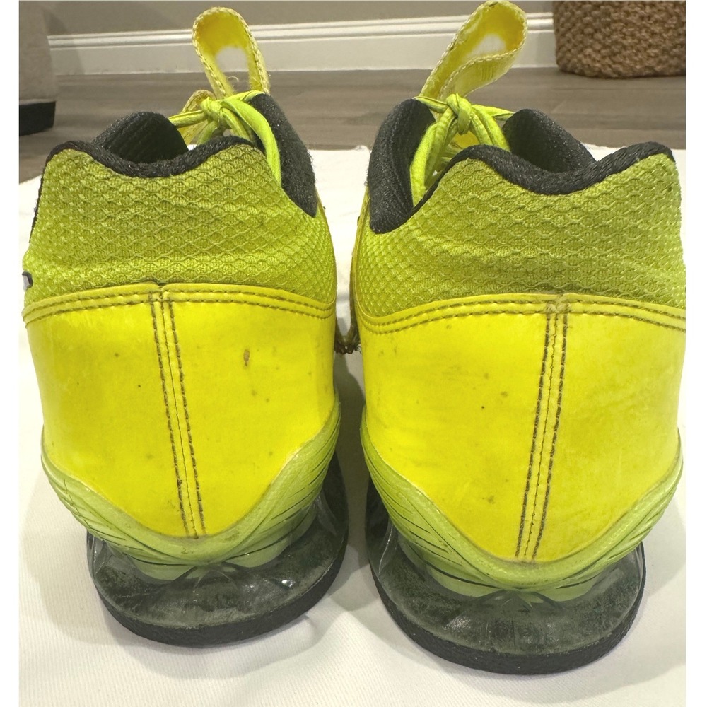 Nike Romaleos 2 Weightlifting Shoes Mens Volt Yellow Black Good Condition - Picture 4 of 10